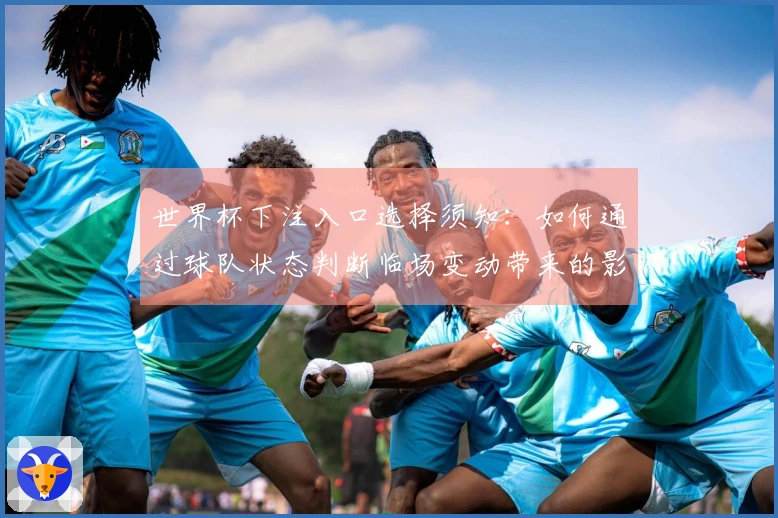 世界杯下注入口选择须知：如何通过球队状态判断临场变动带来的影响